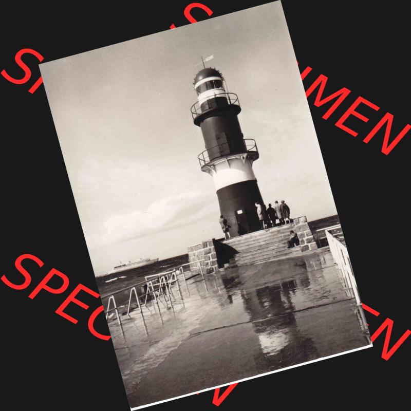 Ansichtskarte DDR Bezirk Rostock, Stadtkreis Rostock, Hansestadt Rostock, Ortsteil Seebad Warnemünde DDR, Warnemünde an der Male, Leuchtturm (1) Sammlung