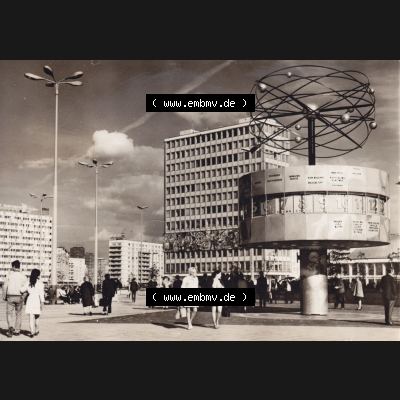 Ansichtskarte DDR Bezirk Berlin, Stadt Berlin-Mitte: 1975, Alexanderplatz (1) Sammlung
