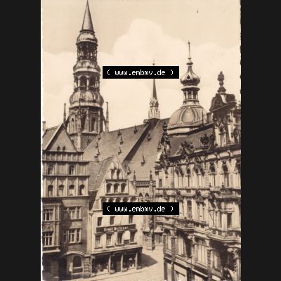 Ansichtskarte Bezirk Karl-Marx-Stadt, Landkreis Zwickau-Land, Stadt Zwickau der DDR Am Dom. DDR Postkarte aus privater Sammlung-Konvolut an gelaufenen Ansichtskarten aus Zwickau in der... Sammlung
