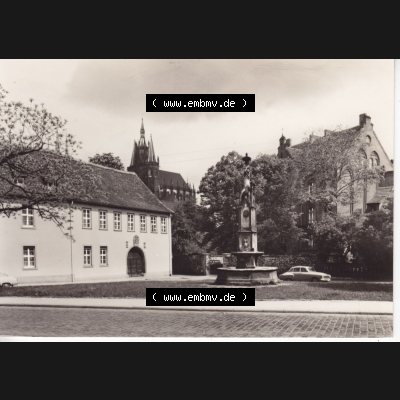 Ansichtskarte Bezirk Erfurt, Stadtkreis Erfurt, Stadt Erfurt Dompropstei Erfurt. Ansichtskarte bzw. Postkarte aus DDR-Zeiten der Deutschen Demokratischen Republik von Bezirk Erfurt,... Sammlung