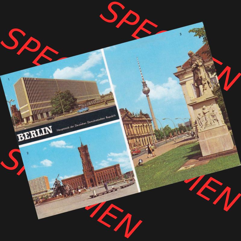 Ansichtskarte DDR Bezirk Berlin, Stadt Berlin-Mitte: 1977, Rathaus und Unter den Linden (1) Sammlung