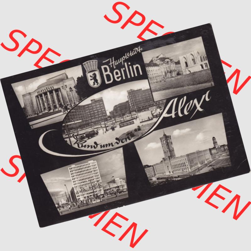 Ansichtskarte DDR Bezirk Berlin, Stadt Berlin-Mitte: Rund um den Alex (1) Sammlung