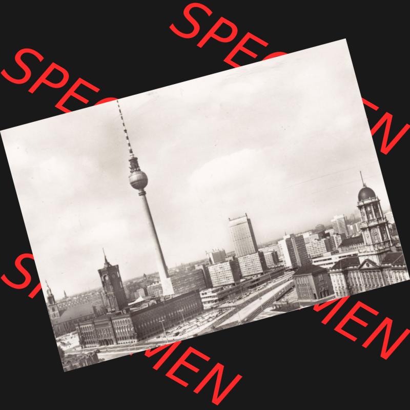 Ansichtskarte DDR Bezirk Berlin, Stadt Berlin-Mitte: 1974, Blick zum Rathaus, Fernseh- und UKW-Turm (1) Sammlung