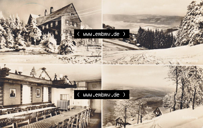 Ansichtskarte DDR, Bezirk Karl-Marx-Stadt, Aschberg, Kreis Klingenthal (1) Sammlung