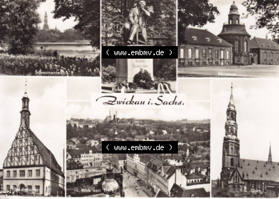 Ansichtskarte bzw. Postkarte aus DDR-Zeiten, Bezirk Karl-Marx-Stadt der DDR Sammlung