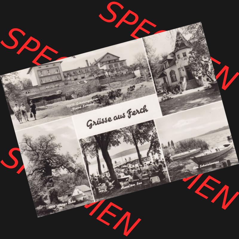Ansichtskarte DDR Bezirk Potsdam, Unsortiert Grüsse aus Ferch (1) Sammlung