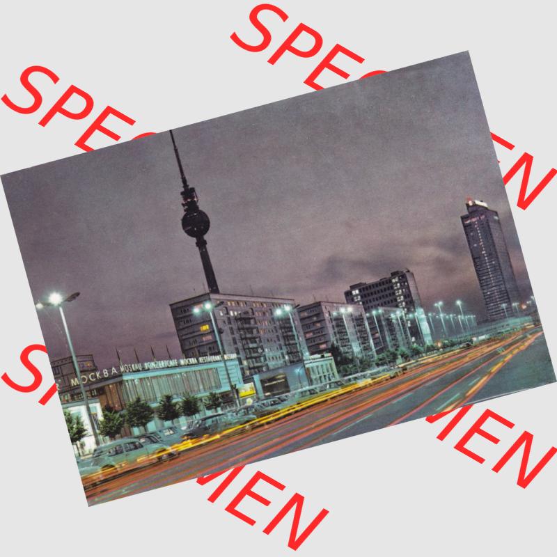 Ansichtskarte DDR Bezirk Berlin, Stadt Berlin-Mitte: Karl-Marx-Allee (1) Sammlung