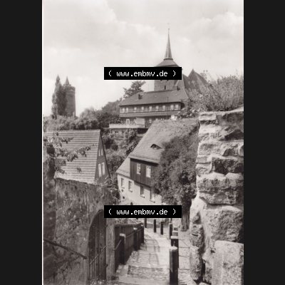Ansichtskarte DDR Bezirk Dresden, Kreis Bautzen, Stadt Bautzen: In s/w Schwarzweiß Postkarte Fischerpforte (1) Sammlung