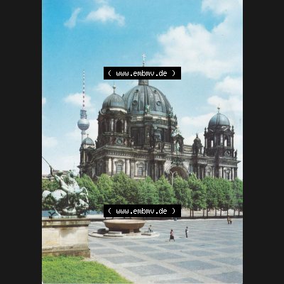 Ansichtskarte DDR Bezirk Berlin, Stadt Berlin-Mitte: Berliner Dom (1) Sammlung
