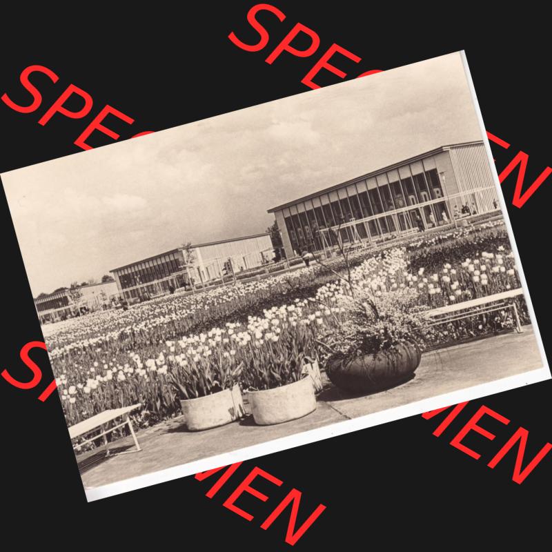 Ansichtskarte Bezirk Erfurt, Stadtkreis Erfurt, Stadt Erfurt Ausstellungsgelände der IGA. Ansichtskarte bzw. Postkarte aus DDR-Zeiten der Deutschen Demokratischen Republik... Sammlung