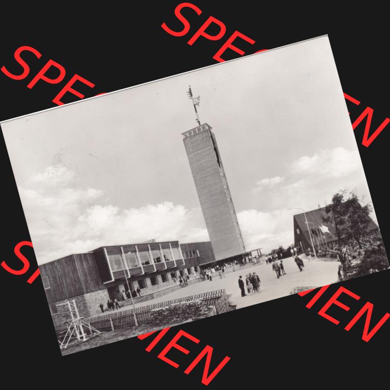 Ansichtskarte Bezirk Karl-Marx-Stadt, Landkreis Annaberg, Stadt Oberwiesenthal HO-Gaststätte Fichtelberghaus. Ansichtskarte bzw. Postkarte aus DDR-Zeiten der Deutschen Demokratischen... Sammlung