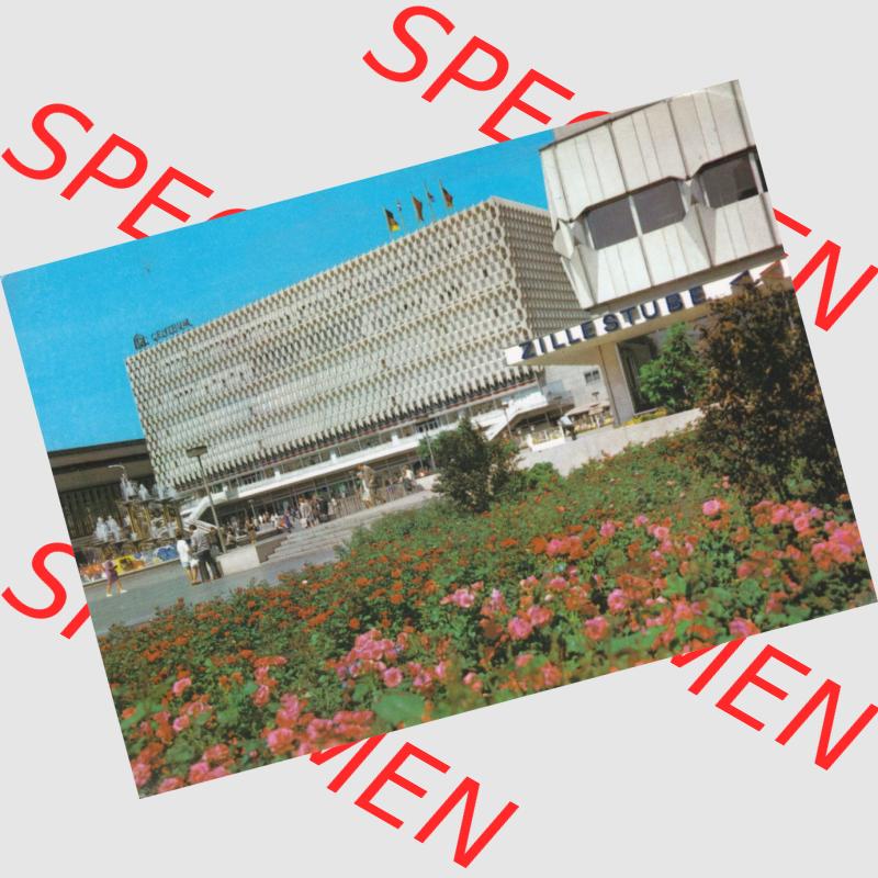 Ansichtskarte DDR Bezirk Berlin, Stadt Berlin-Mitte: Centrum-Warenhaus am Alexanderplatz (1) Sammlung