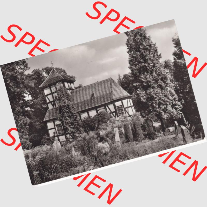Ansichtskarte DDR Bezirk Potsdam, Unsortiert Bezirk Potsdam, Fischerkirche, Ferch am Schwielowsee (1) Sammlung