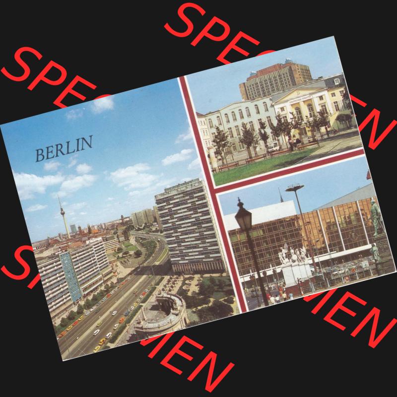 Ansichtskarte DDR Bezirk Berlin, Stadt Berlin-Mitte: Blick in die Leipziger Straße (1) Sammlung