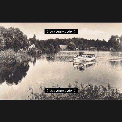 Ansichtskarte Bezirk Neubrandenburg, Kreis Templin, Stadt Lychen in der DDR, Bezirk Neubrandenburg Lychen Stadtsee. Ansichtskarte bzw. Postkarte aus DDR-Zeiten Bezirk Neubrandenburg... Sammlung