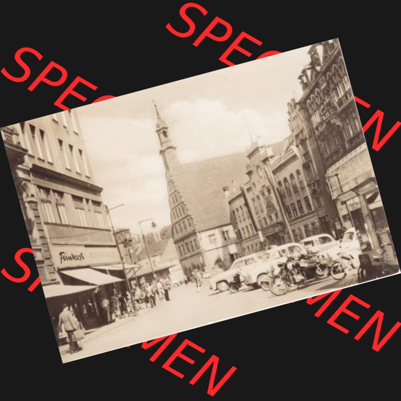 Ansichtskarte Bezirk Karl-Marx-Stadt, Landkreis Zwickau-Land, Stadt Zwickau der DDR 1963, Am Hauptmarkt. DDR Postkarte aus privater Sammlung-Konvolut an gelaufenen Ansichtskarten... Sammlung