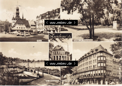 Ansichtskarte bzw. Postkarte aus DDR-Zeiten, Bezirk Karl-Marx-Stadt der DDR Sammlung