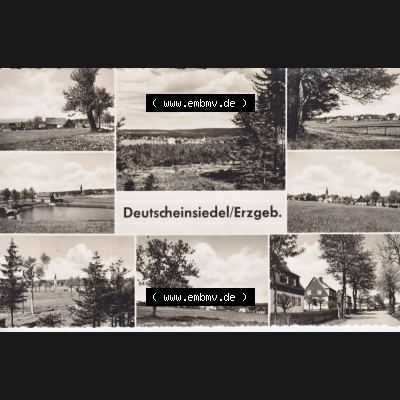 Ansichtskarte DDR, Bezirk Karl-Marx-Stadt, Kreis Marienberg, Deutscheinsiedel (1) Sammlung