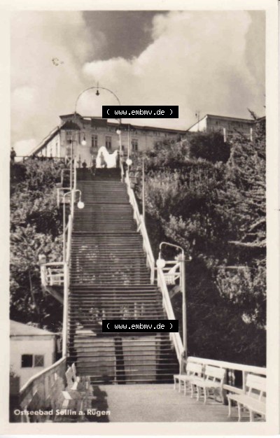 Ansichtskarte bzw. Postkarte aus DDR-Zeiten, Ostseebad Sellin im Norden der DDR Sammlung