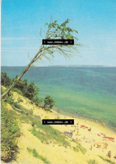 Ansichtskarte bzw. Postkarte aus DDR-Zeiten, Bezirk Rostock, Kreis Rügen, Grüße der Insel Rügen der DDR Sammlung