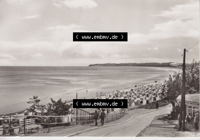 Ansichtskarte bzw. Postkarte aus DDR-Zeiten, Ostseebad Sellin im Norden der DDR Sammlung