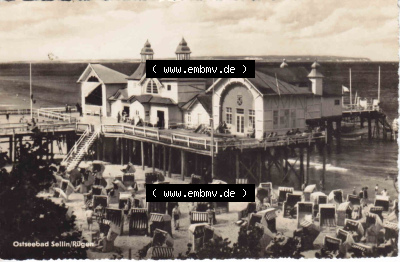 Ansichtskarte bzw. Postkarte aus DDR-Zeiten, Ostseebad Sellin im Norden der DDR Sammlung