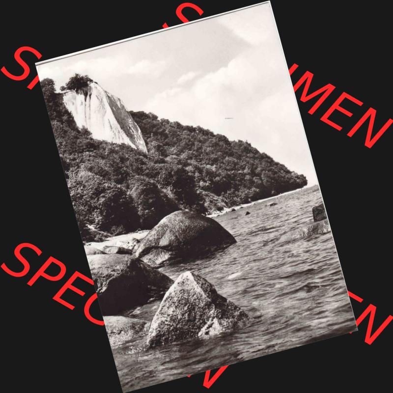 Ansichtskarte DDR Bezirk Rostock, Kreis Rügen, Insel Rügen Stubbenkammer: Insel Rügen Stubbenkammer Königsstuhl. Ansichtskarte bzw. Postkarte aus DDR-Zeiten... Sammlung