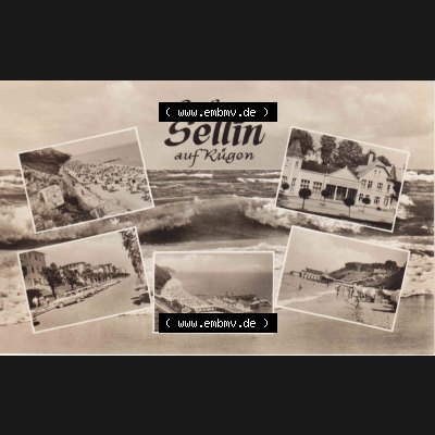 Ansichtskarte DDR Bezirk Rostock, Kreis Rügen, Ostseebad Sellin: DDR, Verbraucherpreis MDN -,15 Sellin Ostseebad auf Rügen. Ansichtskarte bzw. Postkarte... Sammlung