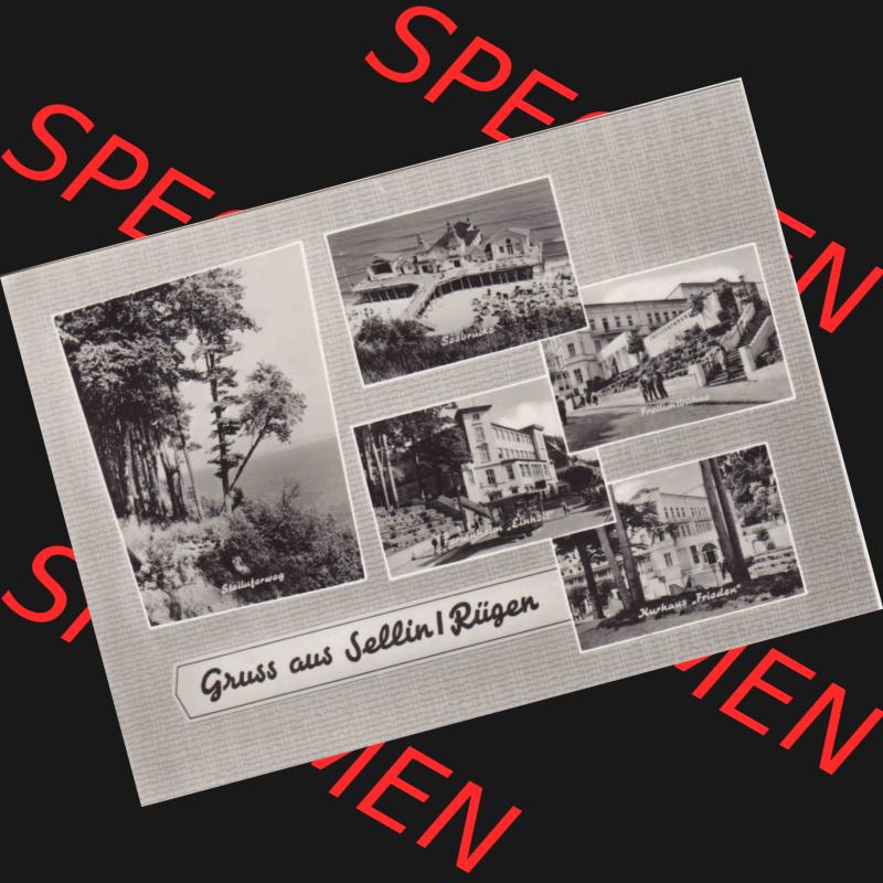 Ansichtskarte DDR Bezirk Rostock, Kreis Rügen, Ostseebad Sellin: DDR G 2213, Verbraucherpreis MDN -,25 B 8-67 ECHT FOTO Sellin Rügen. Ansichtskarte bzw.... Sammlung