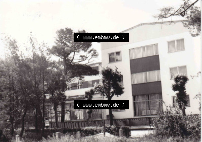 Ansichtskarte bzw. Postkarte in s/w - schwarzweiß aus DDR-Zeiten, Bezirk Rostock, Kreis Rügen Ostseebad Binz, eine Binzer DDR-Sammlung Sammlung