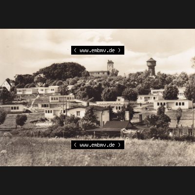Ansichtskarte DDR Bezirk Rostock, Kreis Rügen, Ostseebad Göhren: 1969, FDGB Urlauberdam. Ansichtskarte bzw. Postkarte aus DDR-Zeiten der Deutschen Demokratischen... Sammlung