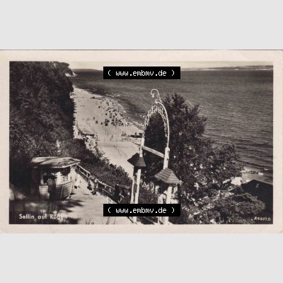 Ansichtskarte DDR Bezirk Rostock, Kreis Rügen, Ostseebad Sellin: DDR, Sellin auf Rügen, 0,15 DM. Ansichtskarte bzw. Postkarte aus DDR-Zeiten... Sammlung