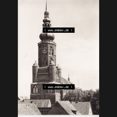Ansichtskarte DDR Bezirk Rostock, Kreis Greifswald unsortiert Dom St. Nicolai II. Ansichtskarte bzw. Postkarte in schwarzweiß - s/w aus DDR-Zeiten der Deutschen Demokratischen... Sammlung