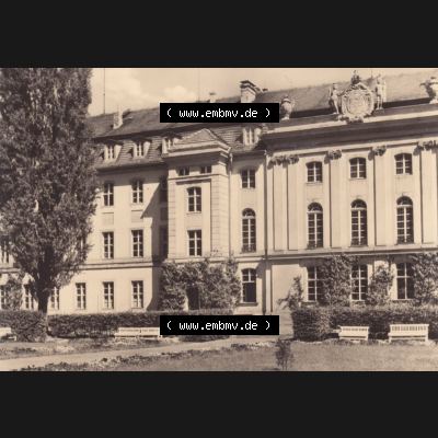 Ansichtskarte DDR Bezirk Rostock, Kreis Greifswald unsortiert Ernst-Moritz-Arndt-Universität. Ansichtskarte bzw. Postkarte in schwarzweiß - s/w aus DDR-Zeiten der Deutschen... Sammlung