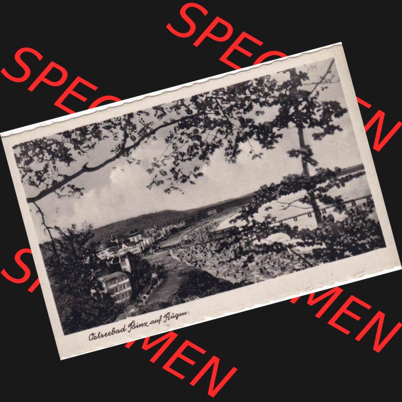 Alte Ansichtskarte DDR Bezirk Rostock, Kreis Rügen, Ostseebad Binz, Binz auf Rügen, Verlag Hermann Marre, Kunstverlag, Berlin Tempelhof. Ansichtskarte... Sammlung
