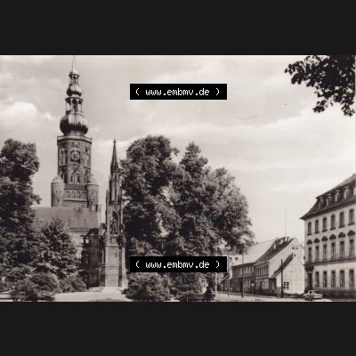 Ansichtskarte DDR Bezirk Rostock, Kreis Greifswald unsortiert Dom St. Nikolai, gelaufen. Ansichtskarte bzw. Postkarte in schwarzweiß - s/w aus DDR-Zeiten der... Sammlung