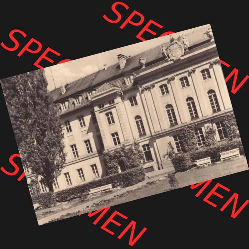 Ansichtskarte DDR Bezirk Rostock, Kreis Greifswald unsortiert Ernst-Moritz-Arndt-Universität. Ansichtskarte bzw. Postkarte in schwarzweiß - s/w aus DDR-Zeiten der Deutschen... Sammlung