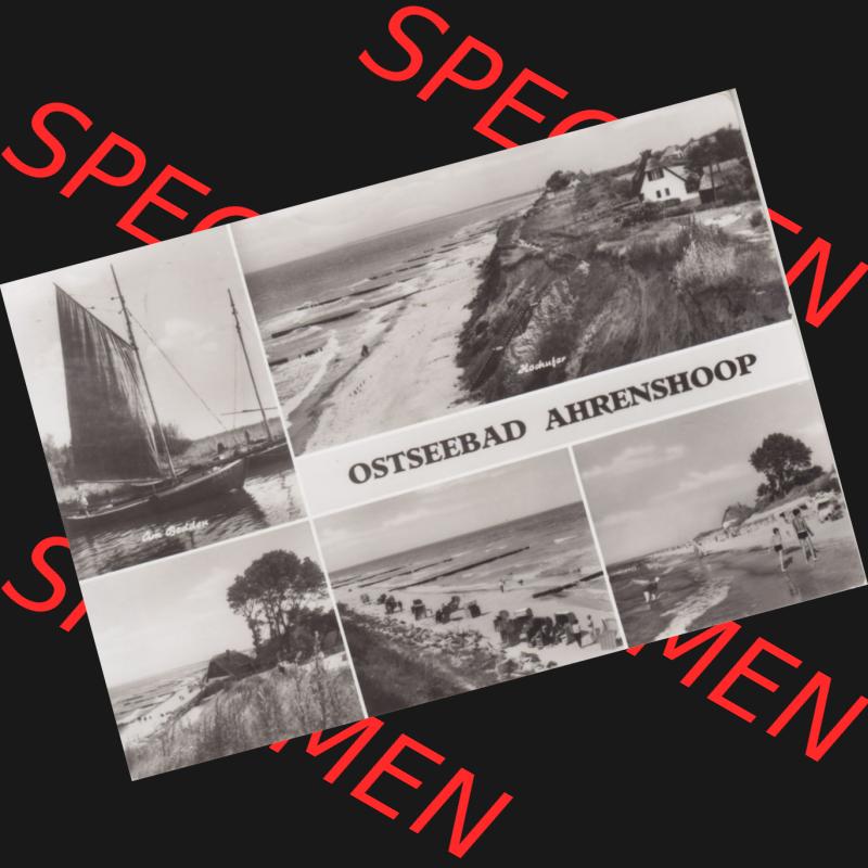 Ansichtskarte DDR Bezirk Rostock, Kreis Ribnitz-Damgarten, Ahrenshoop Kreis Ribnitz-Damgarten. Ansichtskarte bzw. Postkarte aus DDR-Zeiten der Deutschen Demokratischen Republik... Sammlung