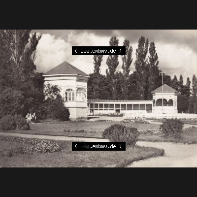 Ansichtskarte DDR Bezirk Rostock, Kreis Rügen, Ostseebad Göhren: 1967, Konzertplatz. Ansichtskarte bzw. Postkarte aus DDR-Zeiten der Deutschen Demokratischen... Sammlung