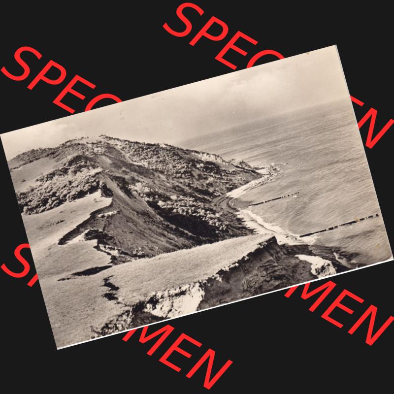 Ansichtskarte DDR Bezirk Rostock, Kreis Rügen, Insel und Gemeinde Hiddensee 1965, Kloster Hiddensee, Steilküste, Stempel Kloster Hiddensee. Ansichtskarte... Sammlung