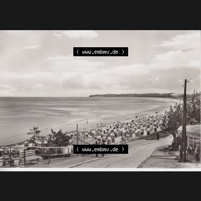 Ansichtskarte DDR Bezirk Rostock, Kreis Rügen, Ostseebad Sellin: Fischerstrand Sellin - Rügen. Ansichtskarte bzw. Postkarte aus DDR-Zeiten der Deutschen Demokratischen... Sammlung