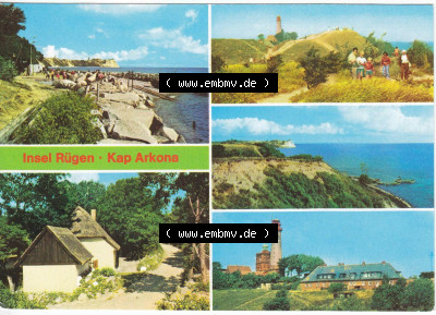 Ansichtskarte bzw. Postkarte aus DDR-Zeiten, Kap Arkona Sammlung