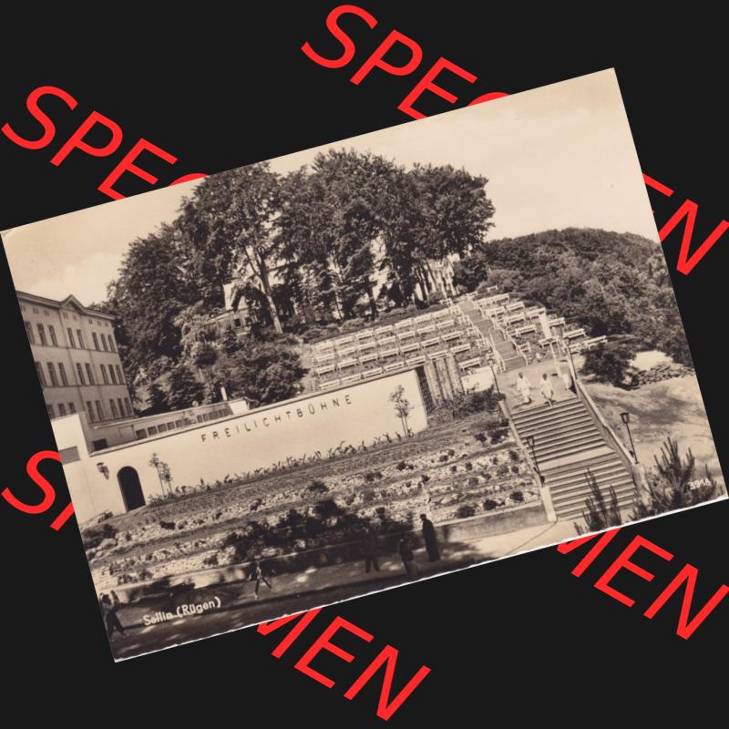 Ansichtskarte DDR Bezirk Rostock, Kreis Rügen, Ostseebad Sellin: Freilichtbühne Sellin. Ansichtskarte bzw. Postkarte aus DDR-Zeiten der Deutschen Demokratischen... Sammlung