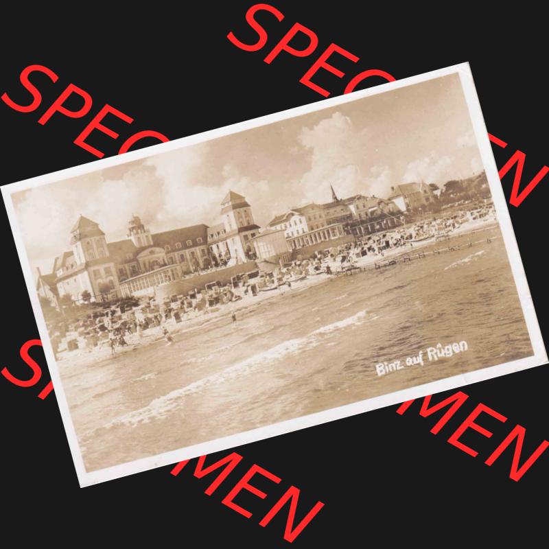 Alte Ansichtskarte DDR Bezirk Rostock, Kreis Rügen, Ostseebad Binz, DDR, Binz auf Rügen Photo-Verz. Binz auf Rügen Reg Nr. II-3-9. Ansichtskarte... Sammlung