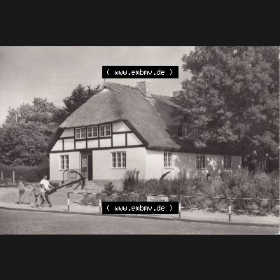 Ansichtskarte DDR Bezirk Rostock, Kreis Rügen, Ostseebad Göhren: 1986, Heimatmuseum. Ansichtskarte bzw. Postkarte aus DDR-Zeiten der Deutschen Demokratischen... Sammlung