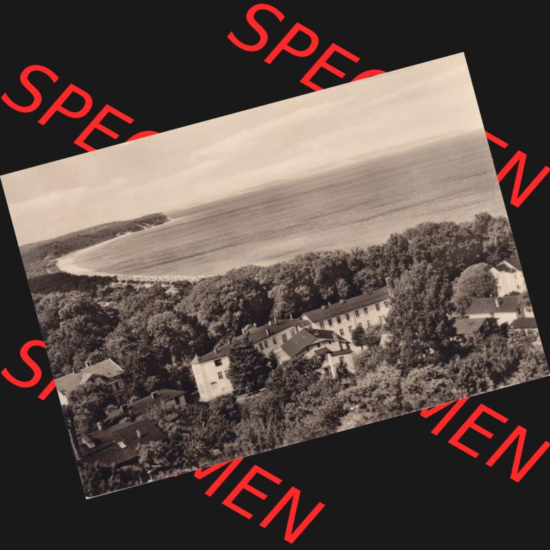 Ansichtskarte DDR Bezirk Rostock, Kreis Rügen, Ostseebad Göhren: 1963, Orts-Teilansicht. Ansichtskarte bzw. Postkarte aus DDR-Zeiten der Deutschen Demokratischen... Sammlung