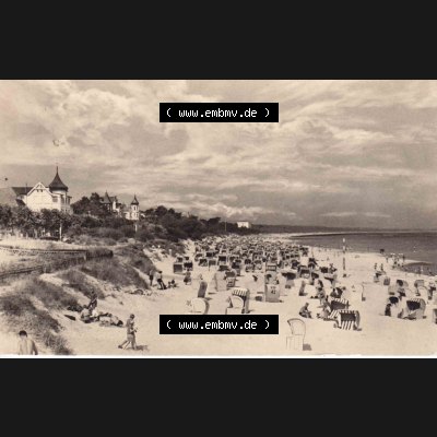 Alte Ansichtskarte DDR Bezirk Rostock, Kreis Rügen, Ostseebad Binz, DDR Ostseebad Binz, Strandleben Verbraucherpreis 0,15 DM, 1-1386 V II 28 A 3-62 DDR.... Sammlung