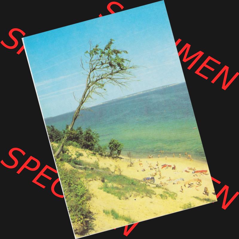 Ansichtskarte DDR Bezirk Rostock, Kreis Rügen, Insel Rügen allgemein, An der Ostseeküste zwischen Sellin und Baabe. Ansichtskarte bzw. Postkarte aus DDR-Zeiten... Sammlung