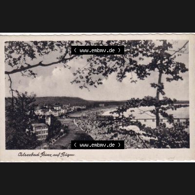 Alte Ansichtskarte DDR Bezirk Rostock, Kreis Rügen, Ostseebad Binz, Binz auf Rügen, Verlag Hermann Marre, Kunstverlag, Berlin Tempelhof. Ansichtskarte... Sammlung