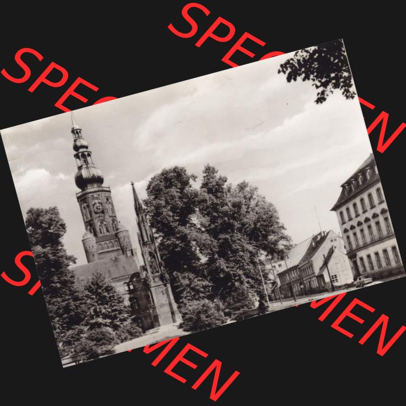 Ansichtskarte DDR Bezirk Rostock, Kreis Greifswald unsortiert Dom St. Nikolai, gelaufen. Ansichtskarte bzw. Postkarte in schwarzweiß - s/w aus DDR-Zeiten der... Sammlung